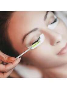 100 Pcs Disposable Mascara Wands Bulk Mascara Eyelash Brush Spoolies Makeup Applicator Eyelash Wands For Eye Lash Extension, Eyebrow Comb, Eyebrow Brush,Eyeshadow Brush,Spoolie,Spoolie Brush - Rectangle - View 6