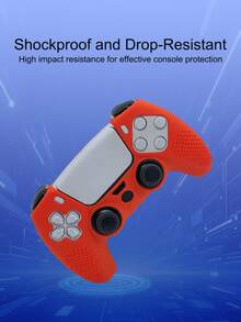 1pc Controller Protective Cover, Anti-Slip, Anti-Sweat, Anti-Scratch, Anti-Dust Design To Enhance Gameplay Experience - Multicolor - View 4