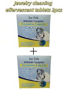 1片装珠宝抛光泡腾片。快速去除氧化层和划痕。适用于金、银、铂金、玉和翡翠。保护镶嵌饰品，防止脱落。珠宝清洁泡腾片。清洁并保养珠宝。清洁并抛光戒指、手镯。抗氧化和去污珠宝护理清洁片。 - 固體 - 查看 13