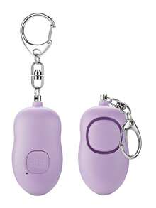 可充电个人报警器 130dB 报警器 个人安全报警器 可充电 LED 灯 适用于女性老年人 个人报警器 钥匙扣报警器 - 顏色 - 查看 18