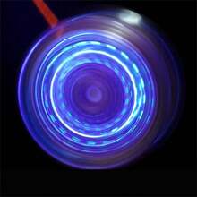 Regalo profesional para principiantes para niño Yoyo de Metal de alta velocidad Yoyo de aluminio Yoyo luminoso Yoyo de competición Yo-Yo ZO3A - Amarillo metalizado - Ver 4