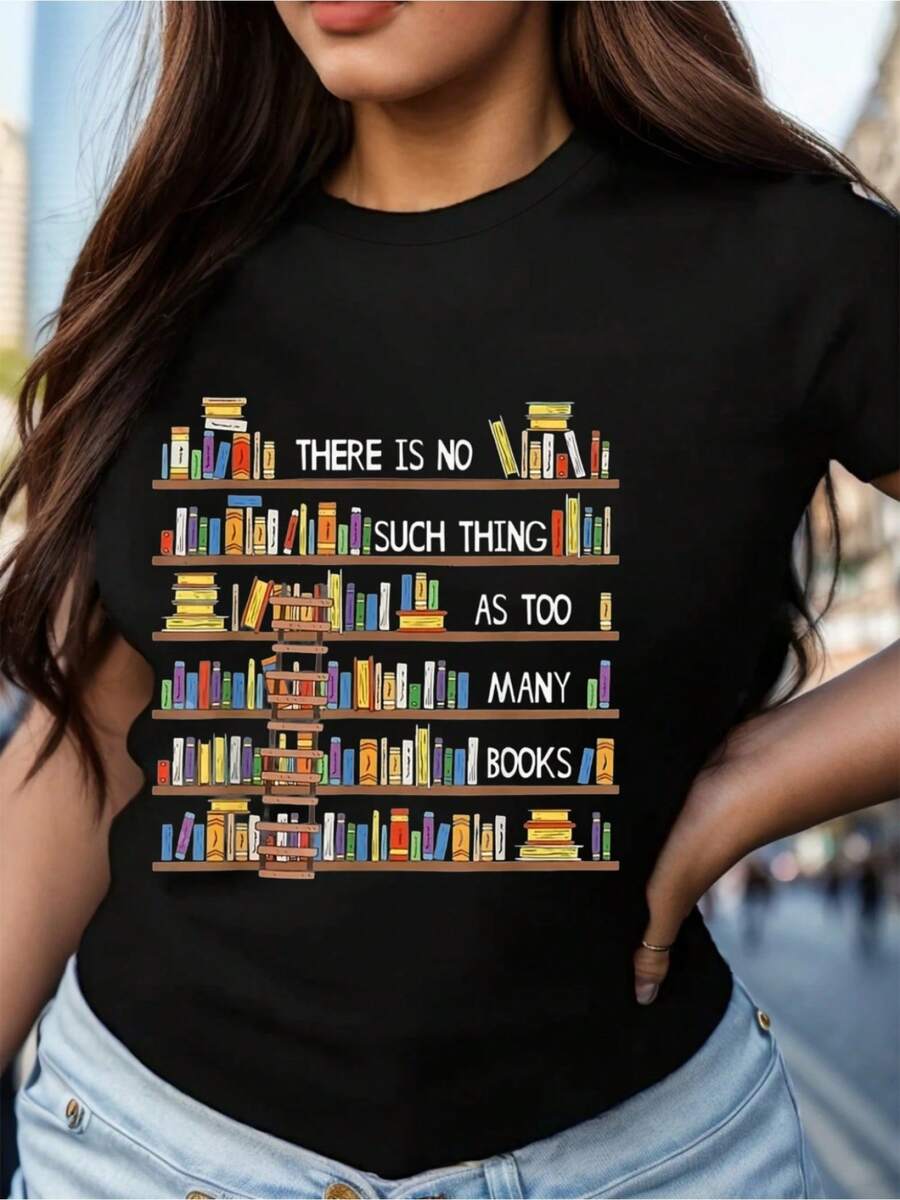 Women T-Shirts - Black - View 1