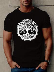 Men Outdoor Tees & Tanks - Black - View 8