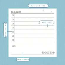 100 Pages Per Book - Perfect New Year Planner, "Pocket-Sized Productivity Pal: Happily Manage Your To-Do List" - Purple, Brown And Blue PU Leather Cover, Compact & Elegant Planner Notebook For Writing Diary Notes - Square - View 2