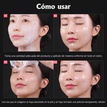 OUHOE Real Collagen Fit, Mascarilla Facial de Colágeno Hidrolizado, Mascarilla Peel Off para Elasticidad, Hidratación, Luminosidad, Piel de Cristal, Hidratante Facial, Cuidado Personal, Cuidado de la Piel Coreano - Collagen - Ver 6