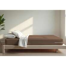 Double Gel Knit Mattress Cover With Zipper - 紫色 - 查看 4