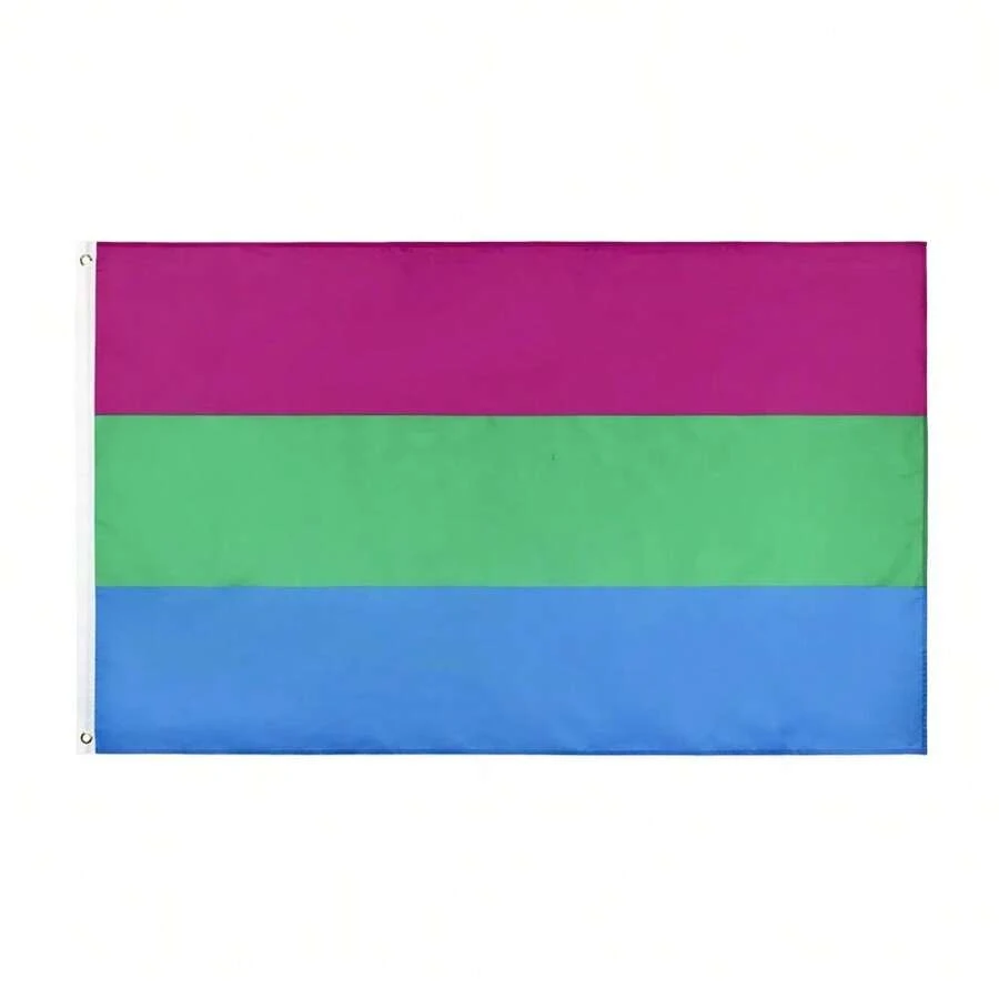 90*150cm Genderqueer Gender Identity NONBINARY Non-Binary Decoration - 款式3 - 查看 1