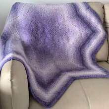 200克渐变长绒毛纱线 - 手工编织纱线，适用于帽子、围巾、服装、DIY工艺品 - 多色 - 查看 11