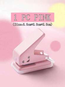 6mm Single Hole Punch Mini Version, With Anti-Slip Base And Locking Function, Suitable For Diaries, Paper, Cards, Scrapbooks, Student And Office Supplies - A - View 7