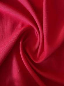 Heavyweight Viscose Twill Fabric | Thick Viscose Twill - 紅色 03 - 查看 1
