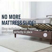 12 cặp tấm dán chống trượt bằng polyamide có thể tái sử dụng | Độ bám dính cao, thích hợp cho nệm, ghế sofa và sử dụng trong gia đình. - 12 đôi - Xem 10