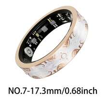 Women's Smart Ring - IP68 Smart Ring, Activity And Fitness Tracker, Monitor, Menstrual Cycle Tracker, Pedometer And Calorie Ring, Compatible With IOS And Android, No Subscription Fee, Valentine's Day Gift For Wife/Girlfriend - 7# - View 11