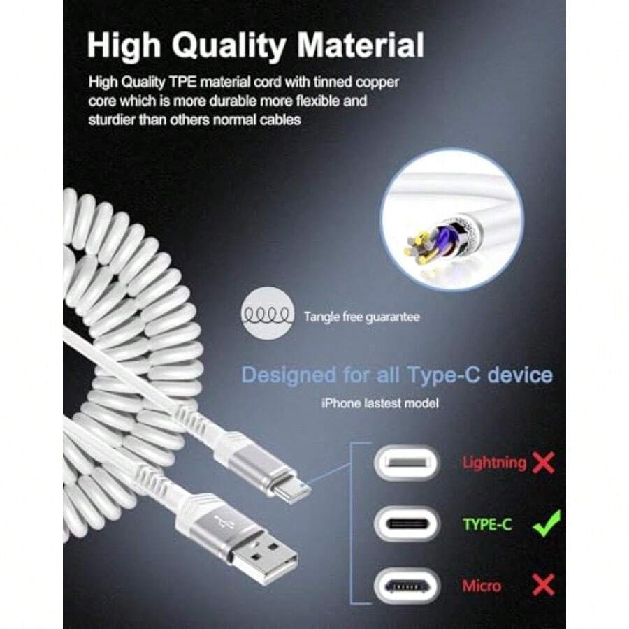 Cable cargador inalámbrico magnético 2 en 1 para Galaxy Watch y teléfono, carga rápida, compatible con múltiples modelos de relojes - Cable de datos con resorte - Ver 1