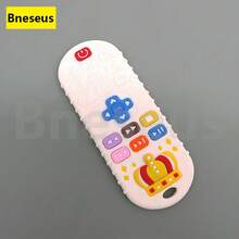 Bneseus 1pc Silicone Teething Toy, Crown Shaped Baby Chewing Toy, Anti-Swallowing Wide Design, Cartoon Remote Control Crown Theme, Suitable For 6-24 Months Boys And Girls, Holiday Gift, Ramadan And Eid Gift - Jewel Crown - View 8