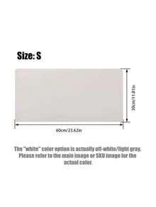 Grande tappetino da scrivania in vera pelle, tappetino da scrittura, tappetino da scrivania in pelle PU, tappetino da scrivania resistente all'usura, impermeabile e resistente al calore, tappetino da scrivania tutto in uno per tastiera e mouse, tappetino da gioco per laptop, tappetino da scrivania di alta qualità, tappetino per mouse in vera pelle per il ritorno a scuola, accessori per scrivania d'ufficio, forniture per ufficio, accessori per scrivania, tappetino per mouse, tappetino per mouse da scrivania - Bianco - Visualizzare 10