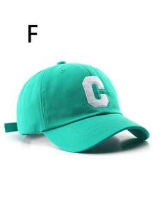 1顶多款毛绒字母C刺绣时尚棒球帽 - 彩色 - 查看 13