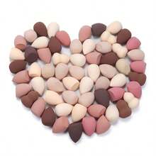 Large 6cm*4cm/2.32in*1.57in Powder Puff, Wet & Dry Use Makeup Sponge, Random Color, Suitable For Makeup Application And Concealing, Portable, Great Christmas Gift For Friends,Giveaways,Travel,Cheap Stuff,Travel Essential - Multicolor - View 7