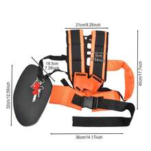 Adjustable Padded Shoulder Harness Strap For STIHL Brush Cutter Trimmer - A - View 7