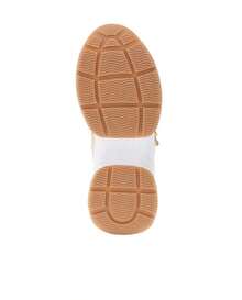 Zapatilla Mujer GUESS color blanco beige y detalles dorados modelo FLPHAR - Beis - Ver 5
