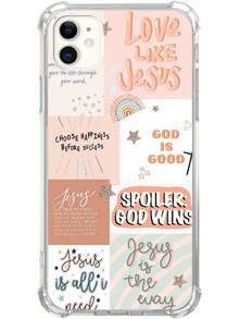 Funda De Silicona Para IPhone 17 16 15 14 13 12 11, DiseñO De Calavera Con PatróN De Amor Para NiñA Y NiñO, A Prueba De Golpes De TPU Para IPhone 11 - Estilo 8 (1 pieza) - Ver 1