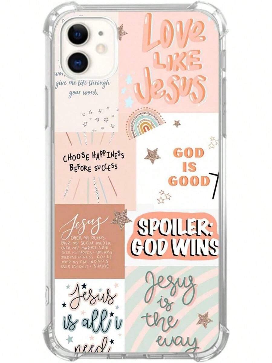 Funda De Silicona Para IPhone 17 16 15 14 13 12 11, DiseñO De Calavera Con PatróN De Amor Para NiñA Y NiñO, A Prueba De Golpes De TPU Para IPhone 11 - Estilo 8 (1 pieza) - Ver 1