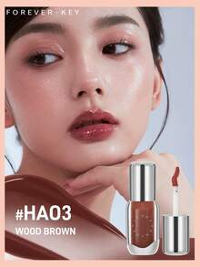 Forever Key丰唇蜜，高光泽，不粘腻，保湿，滋润，滋养 - HAO3 WOOD BROWN - 查看 2