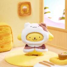 Miniso 三丽鸥Hello Kitty可爱披风旋转人偶盲盒，萌趣卡通设计，桌面摆件，完美生日礼物，PVC材质（1个随机发货） - 彩色 - 查看 5