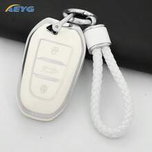 Ốp bảo vệ chìa khóa xe hơi bằng TPU cho Peugeot 308 408 508 2008 3008 4008 5008, C4 C4L C6 C3-XR Picasso DS3 DS4 DS5 - Peugeot B - Xem 13