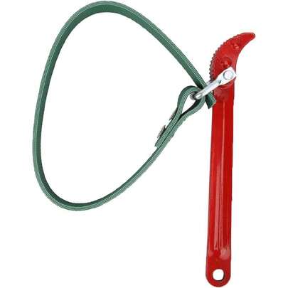 Llave de correa para filtro de aceite, Llave universal Extracción de filtro de aceite tipo correa de 8 pulgadas, Herramienta universal de reparación de automóviles, Para mecánicos y aficionados,41024132