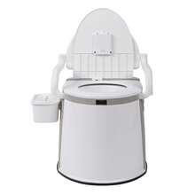 Portable Outdoor Travel Toilet Sturdy Leak-Proof Commode For Camping Hiking Fishing Backpacking Emergency Outdoor Activities Use - default - View 12