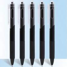10pcs High-Quality Neutral Pens, Quick-Drying Retractable Ballpoint Pens, Suitable For Students And Exams - Sets - View 5
