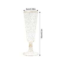 150毫升可重复使用香槟杯,适用于派对、聚会、冷饮、生日、情人节、婚礼和大型活动 - 多色/款式隨機 - 查看 5