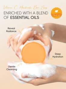 LAIKOU 1套莱寇保湿维C护肤套装，（维C护肤套装3件套（精华液17ml+眼霜15g+面霜30g）+维C手工皂90g+维C眼膜10g*2+维C唇膜6g*2+维C洗手片3g*2+维C亮肤润唇膏40g+维C磨砂膏80g） - 11pcs - 查看 11