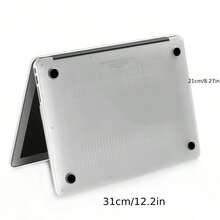 Transparent Protective Case + DIY Sticker Set For MacBook Air 13" (M2) A2681 (2022), Scratch-Resistant, Durable, Waterproof Stickers Reusable - Love You - View 4