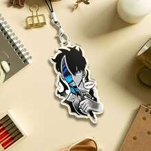 Opjoys 1pc Acrylic Carnival Cute Cartoon Keychain, Suitable For Hanging On Bags And Keys, Cosplay Accessory, Small Ornament, Keychain Accessory | Anime Derivative | Car Key Chain - Multicolor - View 2