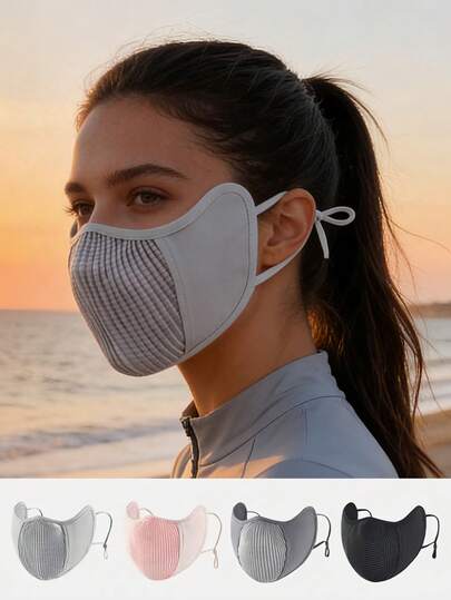 Adjustable Breathable Sports Mask, Washable Windproof Mask, Outdoor Cycling Breathable Mask, Hiking 3D Stereo Breathable Mask, Unisex Cycling Mask, Suitable For Cycling, Running, Hiking, Golf, Outdoor Sports, UV Protection, Women Running Accessories, Cycling Accessories, Outdoor Essentials