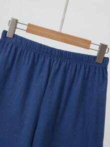 Ensemble de 6 pièces de vêtements de nuit légers pour adolescents garçons, ensemble de pyjama 6 pièces avec short et manches courtes imprimés, vêtements d'été en tissu fin pour adolescents - Multicolore - Voir 6