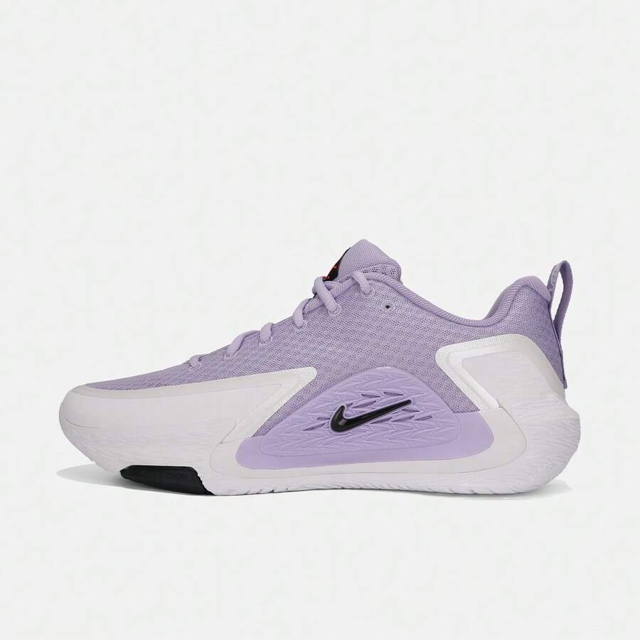 Men's Nike S.T. GLOW EP Basketball Shoes, Mid-Top - Mauve Purple - View 1