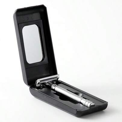 男士安全剃须刀，理发剃须刀，经典手动双刃剃须刀