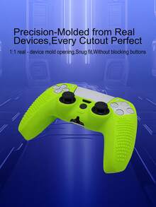 1pc PlayStation5 Controller Protective Cover, Anti-Slip Design, Anti-Sweat, Anti-Scratch, Anti-Dust, Enhances Gameplay Experience - Multicolor - View 6