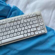 132 Keys Transparent Crystal Jelly Keycaps Set, Double-Shot Injection Molded, Only Keycaps - Only Keycaps - View 3