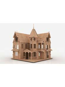Dollhouse, Fantasy Mansion, 2 Floors - 鏽棕色 - 查看 1