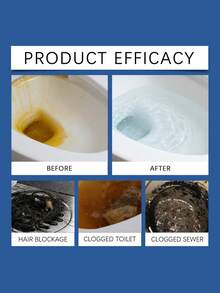 Pipe Clogging Remover, Household Kitchen & Bathroom Toilet Pipe Grease Clogging Cleaner - Liquid - View 3