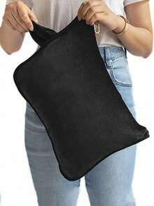 Premium Soft Travel Blanket & Pillow Set, Multifunctional Travel Blanket, Resting Blanket, High-Quality Textured Travel Pillow, Can Be Stored In Handbag Or Backpack, Easter Gift, Travel Pillow, Travel Accessories, Suitable For Car, Plane, Airport, Camping, And More, Essential For Travel - Multicolor - View 9