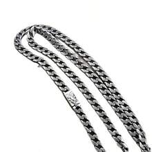 1 pieza Nuevo collar con cabeza de tigre con textura, cadena cubana con patrón de textura minimalista y elegante, collar de alta gama versátil y de moda - C025 - Ver 6