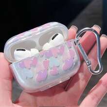 Heart & Fantasy Print Protective Case Compatible With Apple Charging Case, Scratch-Resistant And Anti-Drop - Clear - View 11