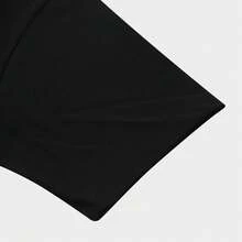 Jordan 男士 AS M J FLT SCRIPT BOXY SS CREW 短袖T恤，针织圆领T恤 TIF3015-010 - 黑色 - 查看 6