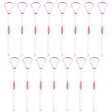 3pcs/5pcs/10pcs This Tongue Cleaner Is Designed To Effectively Remove Bacteria, Food Debris, And Odor - Causing Substances From The Tongue Surface. As Shown In The Comparison Pictures, It Can Transform A Dirty - Looking Tongue Into A Clean And Healthy - Multicolor - View 22