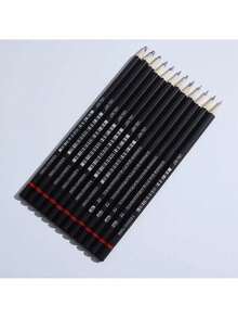 1 Box Of 12 Artist Drawing - Painting Tool Set - 2H-H-F-B-HB-2B-3B-4B-5B-6B-7B-8B Sketch Drawing Pencil Set - Sets - View 8