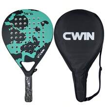 CAMEWIN Padel Racket Tennis Carbon Fiber Soft EVA Face Tennis Paddle Racquet Racket With Padle Bag Cover - Multicolor - View 14